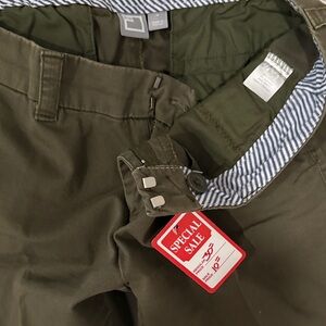 JCPenney Olive Green Women's Cropped Pants